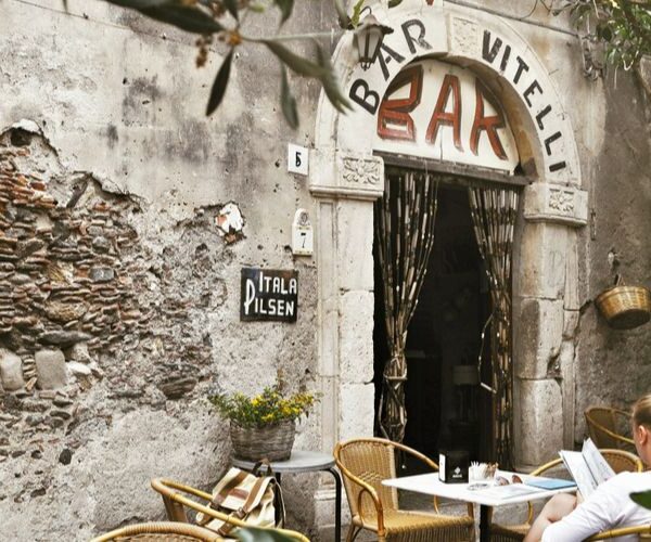 Bar in Sicily, Italy