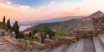 Tour Italy Taormina 2 Views Above Taormina