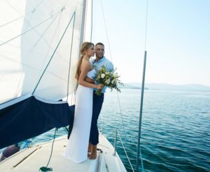 Taormina Wedding on Board