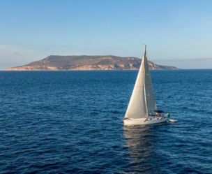 Weekend Sailing to the Ciclopi Islands